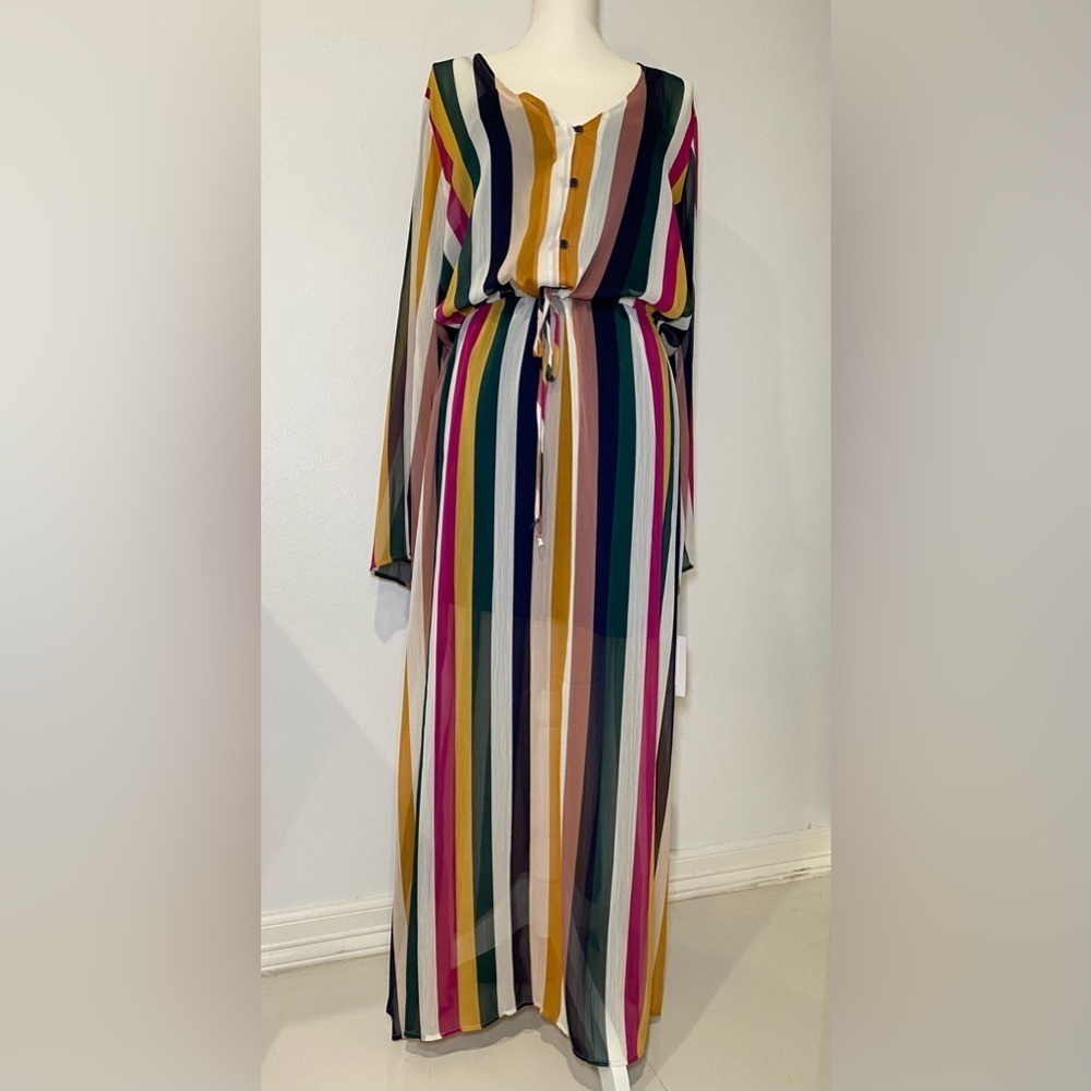BRAND NEW striped dress - Picture 1 of 9